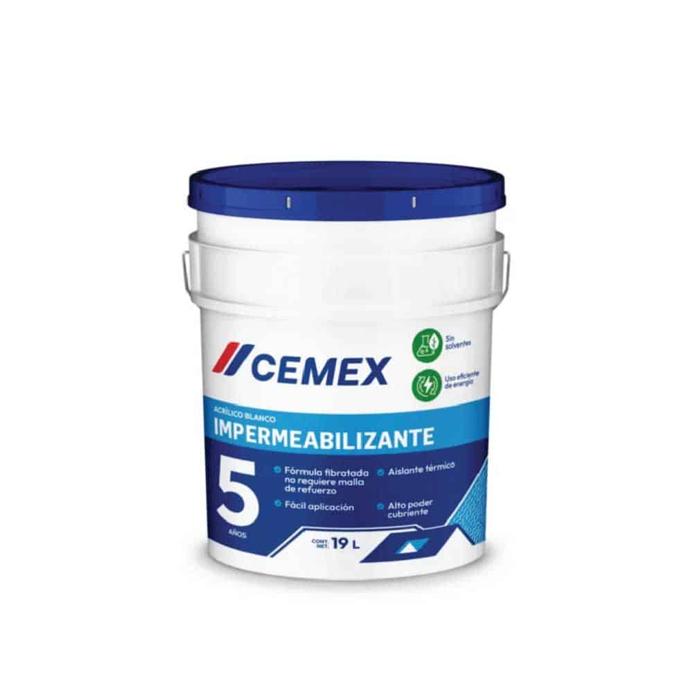 CEMEX IMPERMEABILIZANTE 5 BLANCO 19L