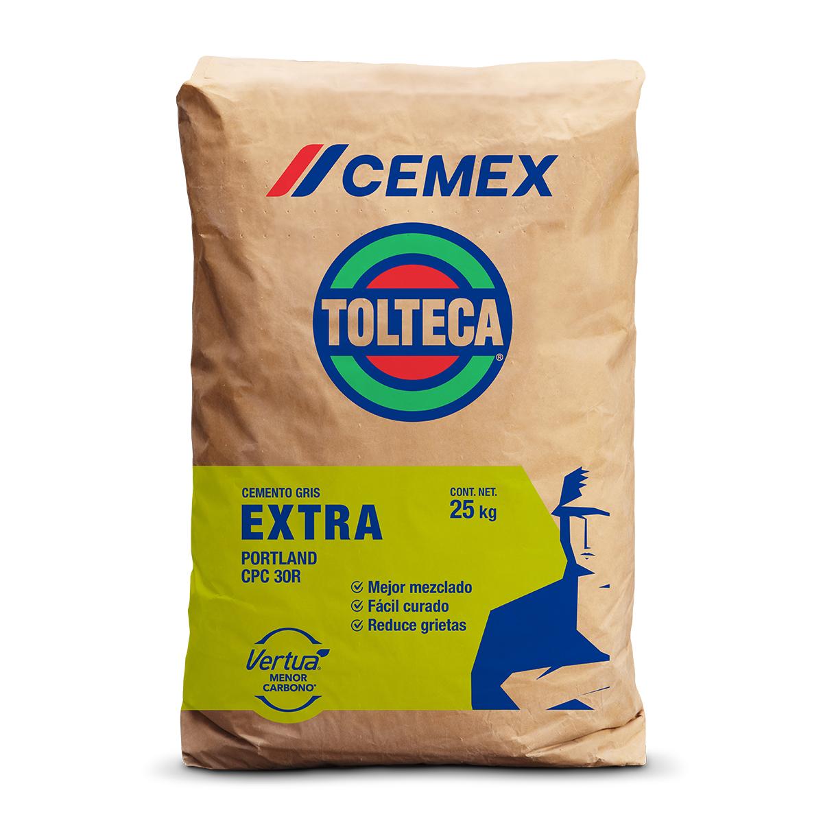 CEMENTO GRIS MONTERREY BULTO C/25 KG.