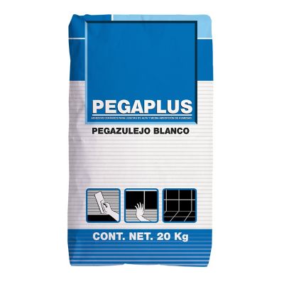 ADHESIVO  PEGAPLUS BLANCO CREST  20KG