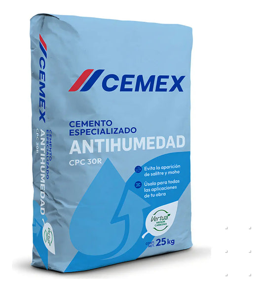 CEMENTO ANTIHUMEDAD  25KG
